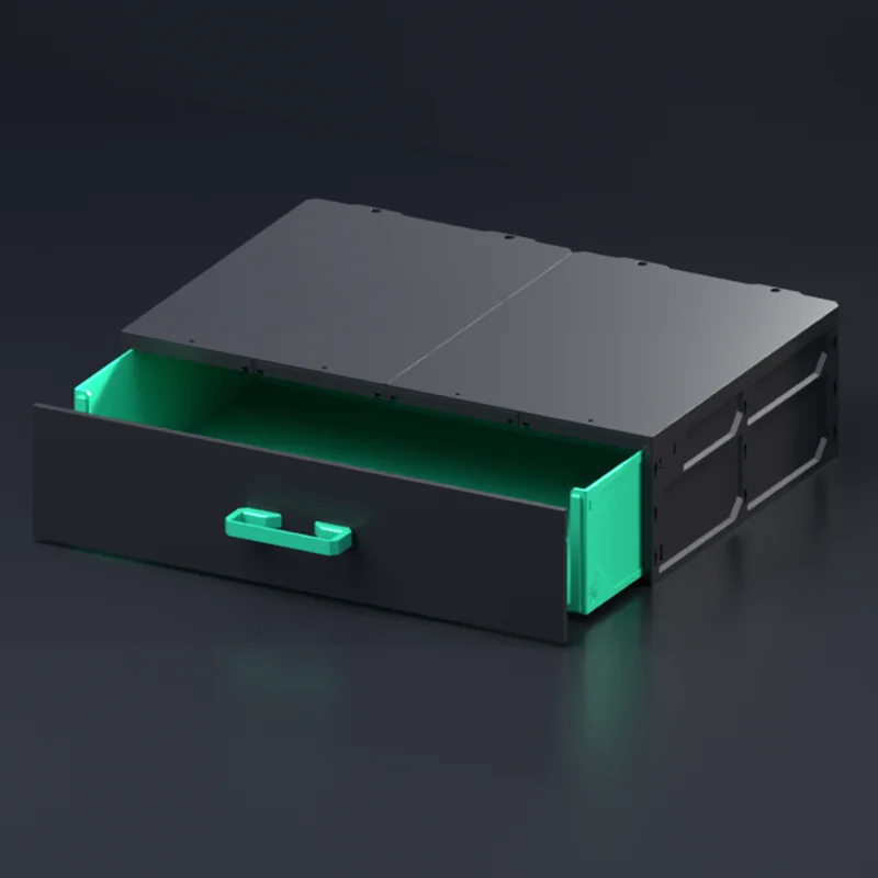 Render of MODULITH 240 Decor Drawer - 4W-1.5H