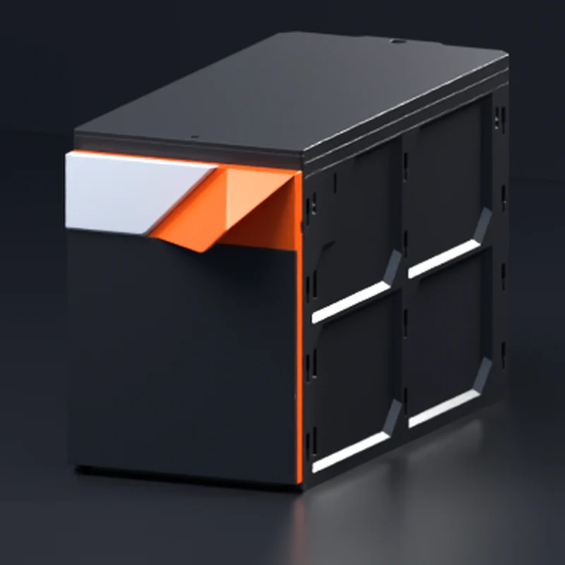 Render of MODULITH EdgeLabel Decor Faceplate - 1W-2H