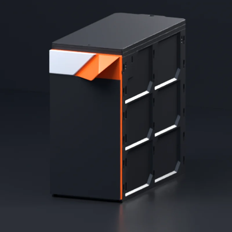 Render of MODULITH EdgeLabel Decor Faceplate - 1W-3H