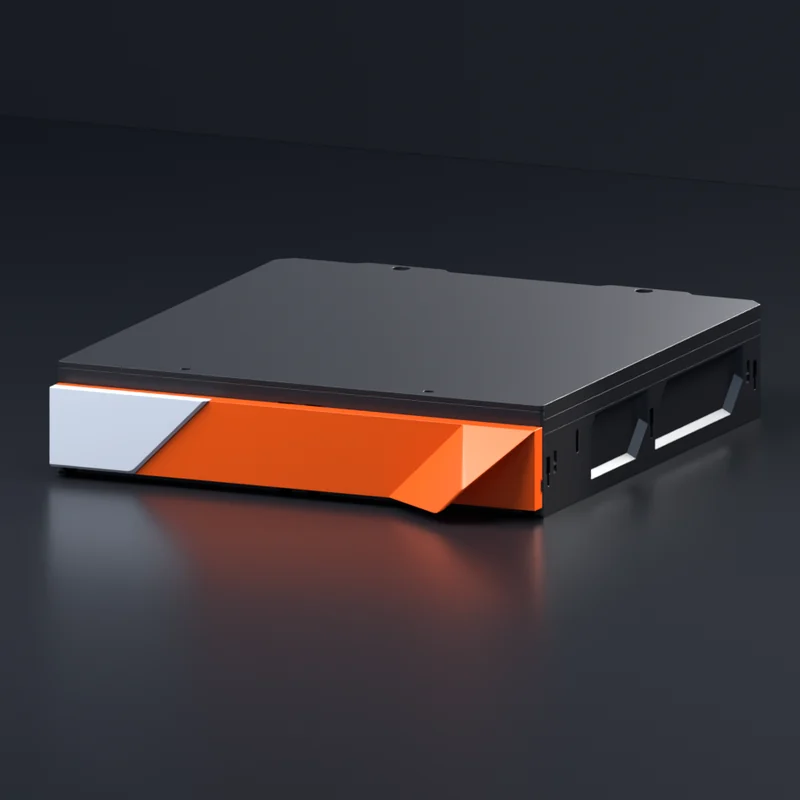 Render of MODULITH EdgeLabel Decor Faceplate - 2W-0.5H