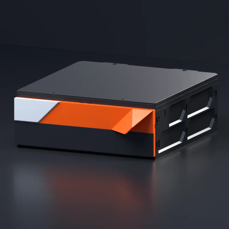 Render of MODULITH EdgeLabel Decor Faceplate - 2W-1H
