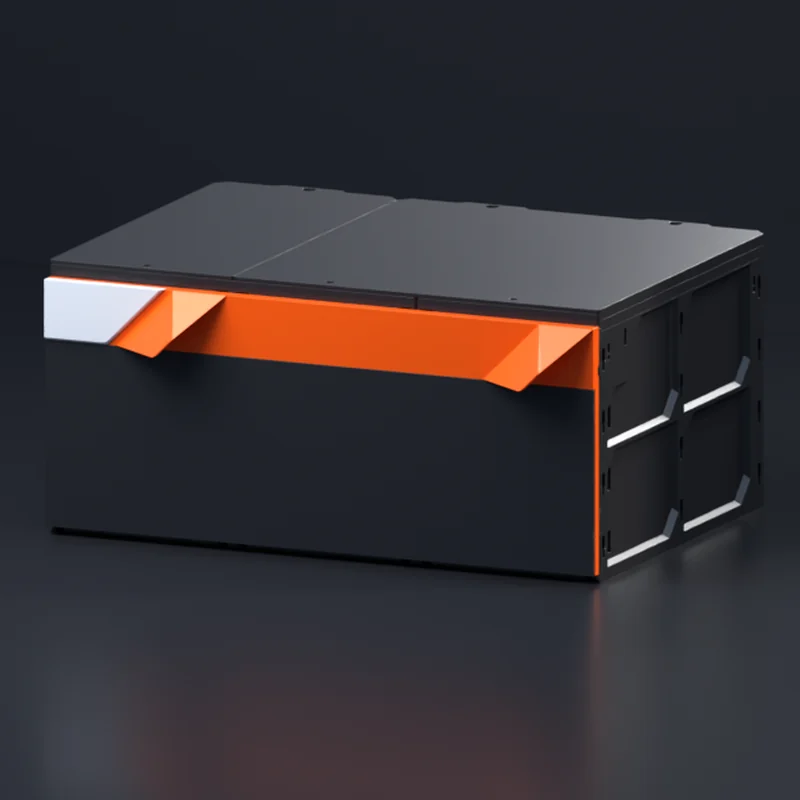 Render of MODULITH EdgeLabel Decor Faceplate - 3W-2H