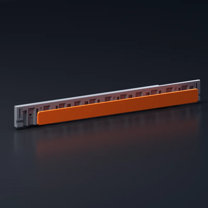 Render of MODULITH Decor Faceplate Back Cover - 3W-0.5H
