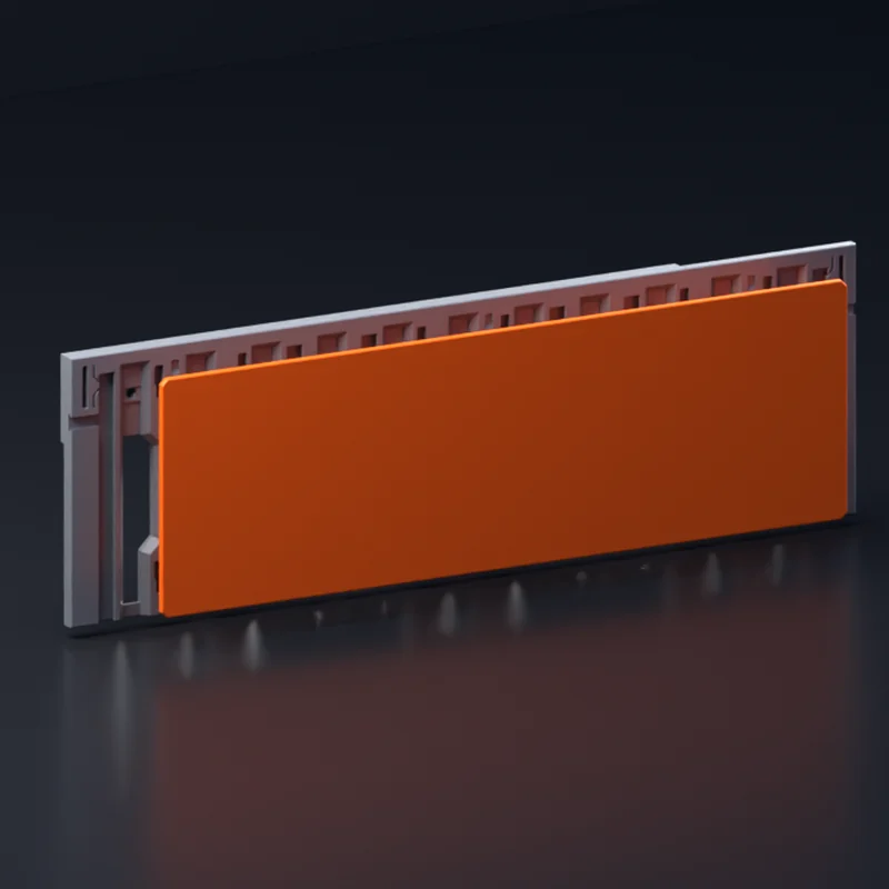 Render of MODULITH Decor Faceplate Back Cover - 3W-1.5H