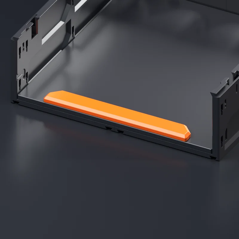 Render of MODULITH Shelf Lip - 2W