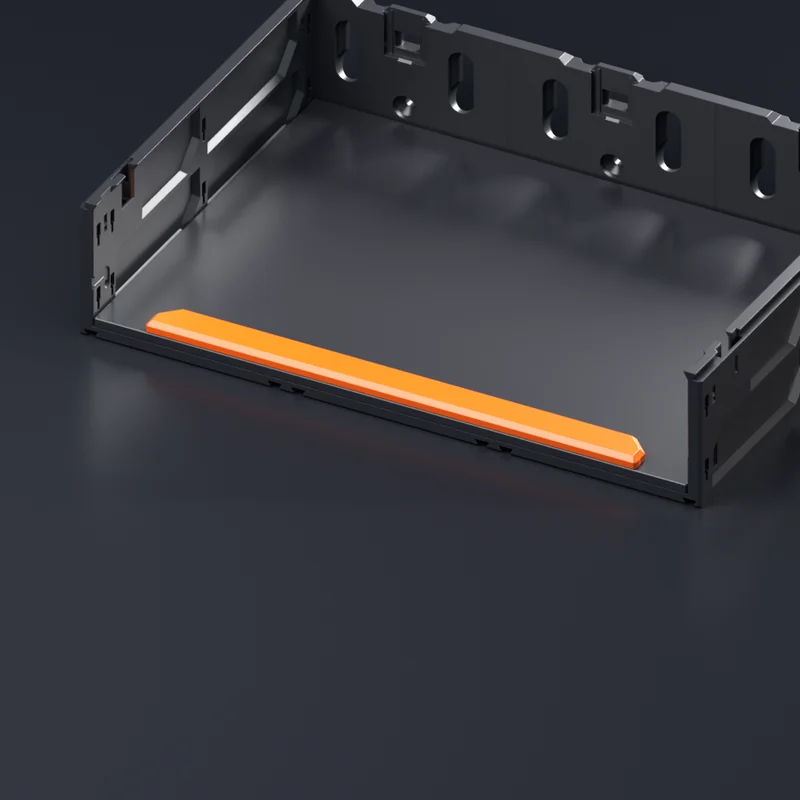 Render of MODULITH Shelf Lip - 3W