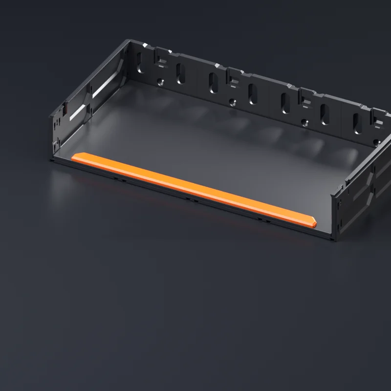 Render of MODULITH Shelf Lip - 4W